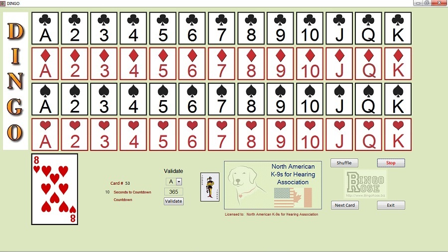 DINGO Bingo for the Deaf community