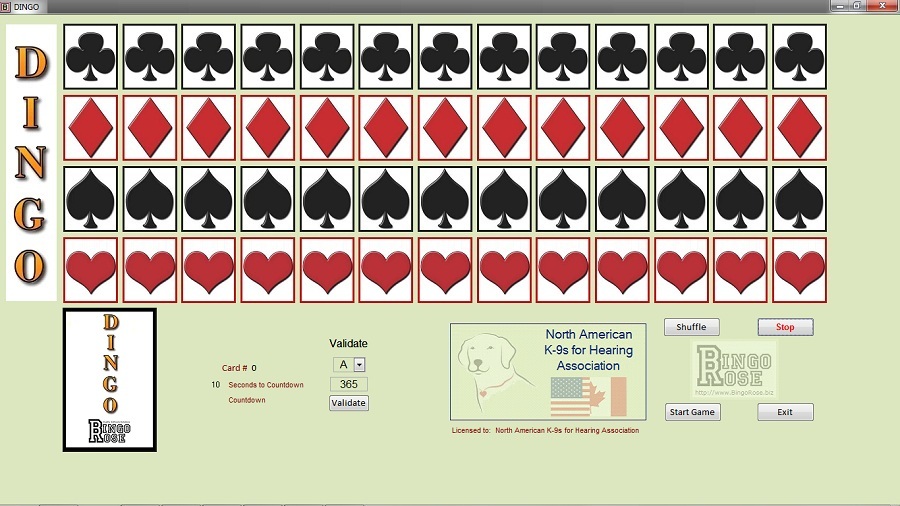 DINGO Bingo for the Deaf community